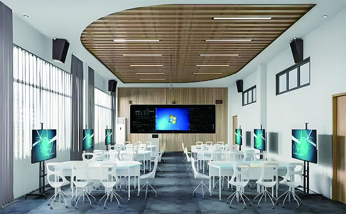 智慧多(duō)媒體(tǐ)教室